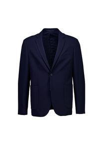 LINDBERGH, Herren, Sakko mit Viskose und Stretch, in melierter Optik, navy, 3XL, navy, Sakko f&uuml;r Herren von LINDBERGH