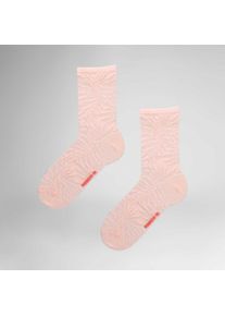 Hudson, Damen, Socken &raquo;Socke Palm&laquo;, Milkshake pink 0564, 39-42, Milkshake pink 0564, Hoher Baumwollanteil von 82&iquest;% f&uuml;r angenehmes Tragegef&uuml;hl