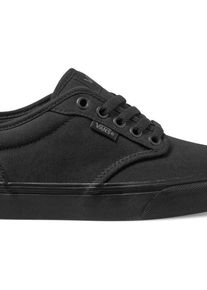 Vans, Damen, Sneaker &raquo;Atwood&laquo;, (Canvas) Black/Black, 40,5, (Canvas) Black/Black, Pflegeleichter Sneaker von Vans mit Schn&uuml;rung