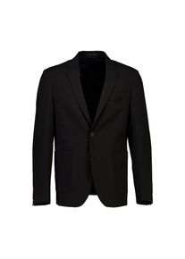 LINDBERGH, Herren, Sakko mit Viskose und Stretch, in melierter Optik, black, S, black, Sakko f&uuml;r Herren von LINDBERGH