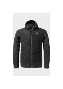 Sch&ouml;ffel Sch&ouml;ffel, Herren, Funktionsjacke &raquo;Hybrid Jk Style Blaueis MNS&laquo; mit Kapuze, 9990 - schwarz, 48, Hybridkonstruktion mit wasser- und windabweisenden, 