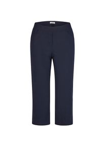 KjBRAND, Damen, 7/8-Hose &raquo;KJBSusie Culotte&laquo; Vorne mit Eingrifftaschen, angedeuteter Rei&szlig;verschluss, marine, N-Gr, 54 - N-Gr, marine, Schlupfhose von 