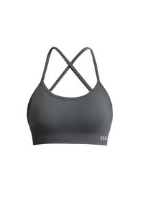 YEAZ, Unisex, Sporttop &raquo;Top VICE&laquo;, grau, XS, grau, Herausnehmbare Pads f&uuml;r perfekten Sitz