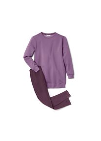 Tchibo - Női pizsama leggingsszel padlizs&aacute;nlila/lila - nő - m&eacute;ret M 40/42