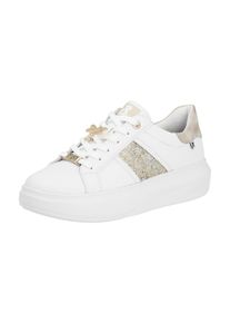 Rieker Sport Kvinnor L&aring;g sneaker 'Evolution' guld / vit Storlek 42