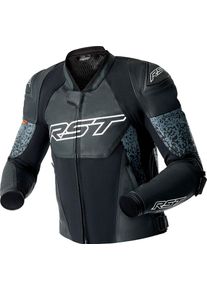 RST Pro Series Supersport-K D3O, casaco de couro perfurado , cor: Preto/Cinzento/Branco , tamanho: S