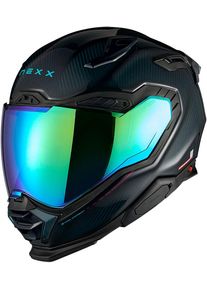 Nexx X.WST3 Carbon Hadal, capacete integral , cor: Preto/Azul/Turquesa , tamanho: M