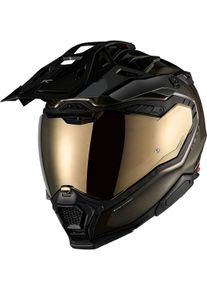 Nexx X.Wed3 Carbon Golden Dune, capacete de aventura , cor: Carbono/Dourado , tamanho: XS