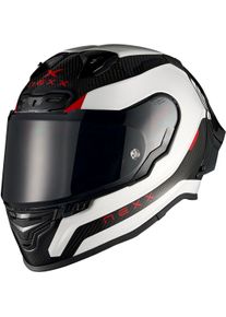 Nexx X.R3R Carbon Apex, kask pełnotwarzowy , kolor: Węgiel/Czarny/Biały , rozmiar: M