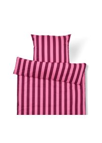 Tchibo - Pościel perkalowa - kolor: czerwony