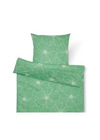 Tchibo - Pościel perkalowa - kolor: zielony