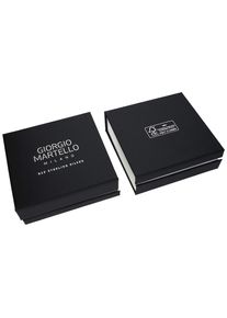 Giorgio Martello MILANO Collier &raquo;Collier Mittelteil rund, gedreht, mit wei&szlig;en Zirkonia, Silber 925&laquo;