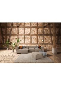 W.Schillig Ecksofa &raquo;around-the-block&laquo; mit eleganter Biese, mit Federkern, Breite 341 cm