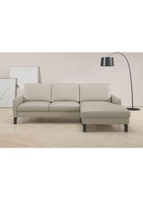 Home Affaire Ecksofa inkl. saugroboterfreundliche H&ouml;he & schmale Armlehnen