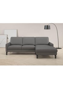 Home Affaire Ecksofa inkl. saugroboterfreundliche H&ouml;he & schmale Armlehnen