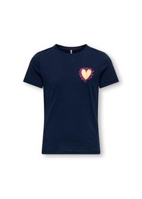 KIDS ONLY T-Shirt &raquo;KOGLANY-NINA LIFE LOVE S/S TOP FR JRS&laquo; mit unterschiedlichen Motiven - je nach Bodyfarbe