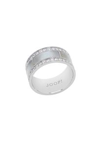 JOOP! Fingerring &raquo;2039778/-79/-80&laquo; mit Zirkonia (synth.) silberfarben, Gr&ouml;&szlig;e 60