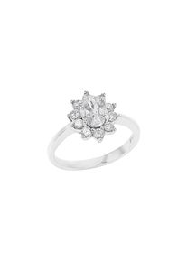 Amor Fingerring mit Zirkonia (synth.)