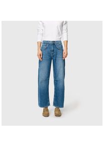 MAC 5-Pocket-Jeans &raquo;OHIO Barrel&laquo; Barrel Fit, Naht-Detail auf Knieh&ouml;he