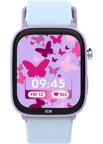 Ice Watch Smartwatch ICE-WATCH "ICE smart junior 3.0 - Find My - 1.75", bunt (hellblau, lila, hellblau, lila), Smartwatches, Kinder, Smartwatch, Armbanduhr, Kinderuhr, Silikonarmband, Bluetooth, Geschenkidee,digital