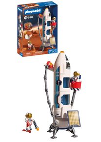 Konstruktions-Spielset Playmobil "ESA: Mars-Forschungsrakete (72011), City Action", bunt, Spielbausteine, Kinder, Kunststoff, Konstruktions-Spielset, Made in Europe