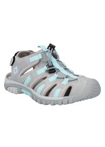 Sandale Hi-Tec "Hi-Tec Sandalen Cove Sport Frauen", Damen, Gr. 38, Normalschaft, ultimate grau, eggshell blau, Synthetisches Obermaterial, Schuhe Sandale