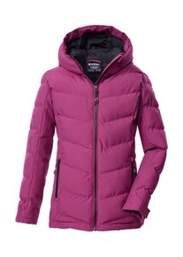 Steppjacke Killtec "KOW 220 GRLS QLTD JCKT", M&auml;dchen, Gr. 140, pink (himbeere), Obermaterial: 100% Polyester.Futter: 100% Polyester.Futter 2:.F&uuml;llung: 100% Polyester, Jacken Steppjacke, Winddichte, wasserabweisende Kinderjacke mit verstellbaren B&uuml;ndchen