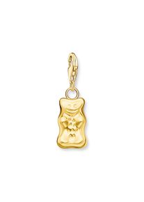 Charm-Einh&auml;nger Thomas Sabo "Thomas Sabo x HARIBO: Charm", gold (gelbgoldfarben), Charms, Damen, Silber 925 (recycelt), Charm-Einh&auml;nger