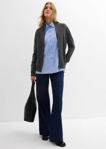 bonprix Kardigan z czystej bawełny organicznej, szary, 44/46