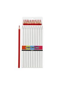 Creativ Company Triangular Colored Pencils - Red 12 pcs.