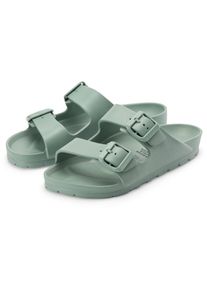 GRAND STEP SHOES Unisex-Pantolette Blaugr&uuml;n 36