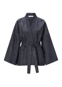 Christiane Strobel Damen-Kimonojacke Dunkelblau XS