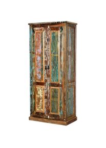 Sit, Garderobenschrank &raquo;Riverboat&laquo; Shabby Chic, Vintage, bunt, bunt, Schrank handgefertigt