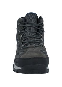 Hi-Tec, Herren, Wanderschuh &raquo; Stiefel Storm Wp&laquo;, Holzkohle/Grau/Majolika-Blau, 46, Holzkohle/Grau/Majolika-Blau, Leder und Textilien