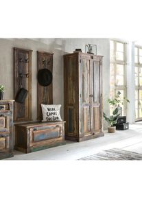 Sit, Garderoben-Set &raquo;Riverboat&laquo; Set, 4 Stk. tlg., bunt, bunt, 1 kleiner Schuhschrank, 2 Garderobenpaneele, 1 Garderobenschrank