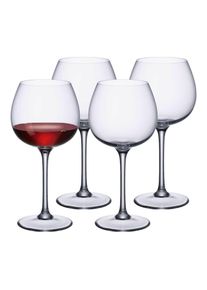 Villeroy & Boch Villeroy & Boch, Rotweinglas &raquo;Rotweingl&auml;ser Purismo Wine 550 ml 4er Set transparent&laquo;, transparent, Glas, transparent