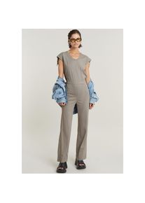 G-Star Raw G-STAR, Damen, Jumpsuit &raquo;Riveted flared jumpsuit sl wmn&laquo;, rock ridge, N-Gr, L - N-Gr, rock ridge, Jumpsuit von G-STAR