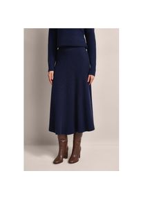 Bugatti, Damen, Jerseyrock aus einer Kaschmir-Wollmischung, marine, M, marine, Handw&auml;sche