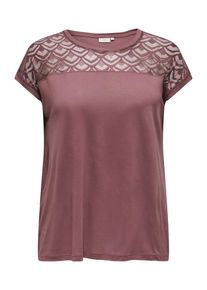 Only Carmakoma T-shirt 'CARFlake' Femme rose taille XXXL-4XL
