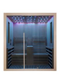 Sanotechnik Infrarotkabine , Naturfarben , 180x195x150 cm , Freizeit & Co, Wellness & Gesundheit, Infrarotkabinen