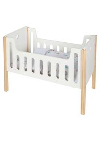 Small Foot - Wooden Doll Bed Little Button