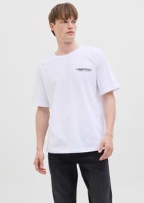 T-shirt JJ REBEL in puro cotone loose fit, Bianco, Taglia 60/62 (XXL), bonprix