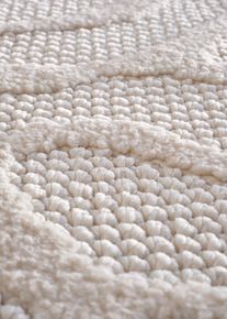 Tappeto rotondo con superficie morbida particolare, Beige, Taglia 1 (&Oslash; 120 cm), bonprix