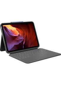 Logitech Rugged Folio For Ipad-10th Gen (Italienisch), Tablet Tastatur, Grau
