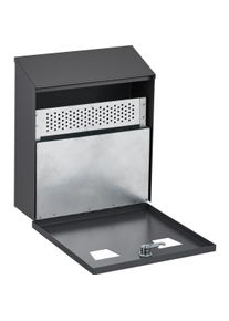 Relaxdays, Aschenbecher, Wandaschenbecher