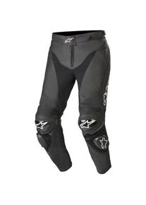 Alpinestars, Motorradhose, Track V2 Leather Pants (Herren, Normalgr&ouml;sse, 52)