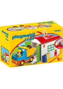 Playmobil LKW mit Sortiergarage (70184, Playmobil 1.2.3)