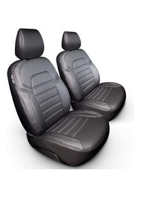 O'Tom, Autositzbez&uuml;ge, New York Design Kunstleder Stoelhoezenset 1+1 kompatibel met Volkswagen T4 1991-2003