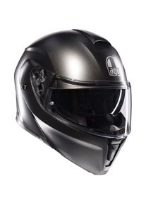 AGV, Motorradhelm, Casque modulable Streetmodular Mono Uni Matt mat gris L (L)