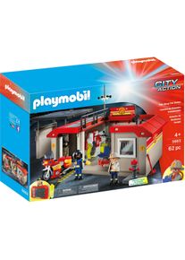 Playmobil Take Along Fire Station (5663, Playmobil City Action)